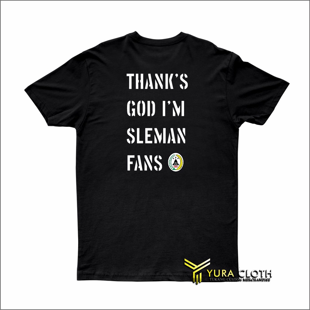 Kaos Pria Distro SLEMAN FANS 1976 BCS X PSS