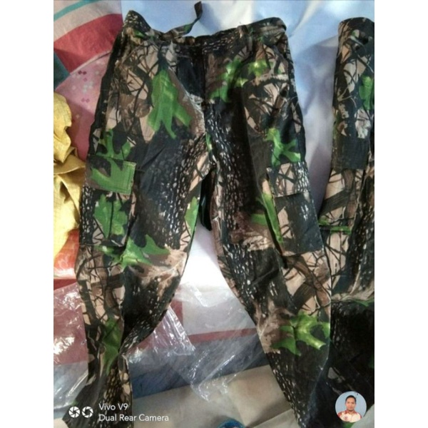 Celana Panjang Camo Perbakin/Celana Loreng/Celana Tactical/Celana Berburu