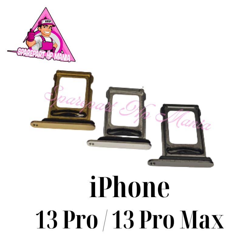 SLOT SIMTRAY SIMCARD 13 PRO 13 PRO MAX DUAL SIM TEMPAT KARTU