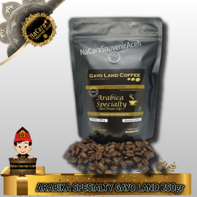 

KOPI ARABIKA SPESIALTY 250gr || GAYO LAND BUBUK KOPI ARABICA