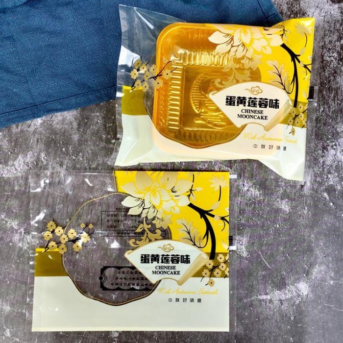 

100-125gr plastik mooncake kue bulan + tray mika plastik kue bulan - 100g bening