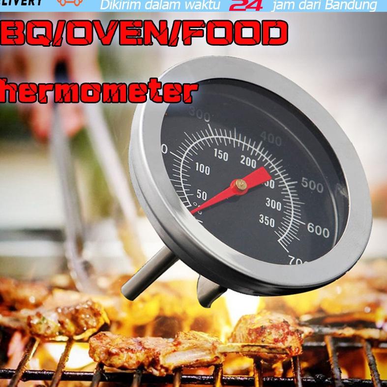 New Sale Analog thermometer / Termometer payung mini bimetal untuk oven gas mengukur sampai 400 celc