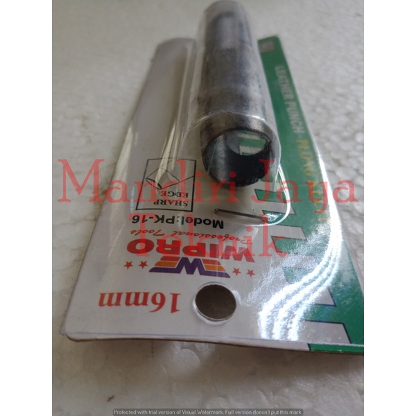 Plong Kulit Kertas Karet 16mm PK-16 WIPRO