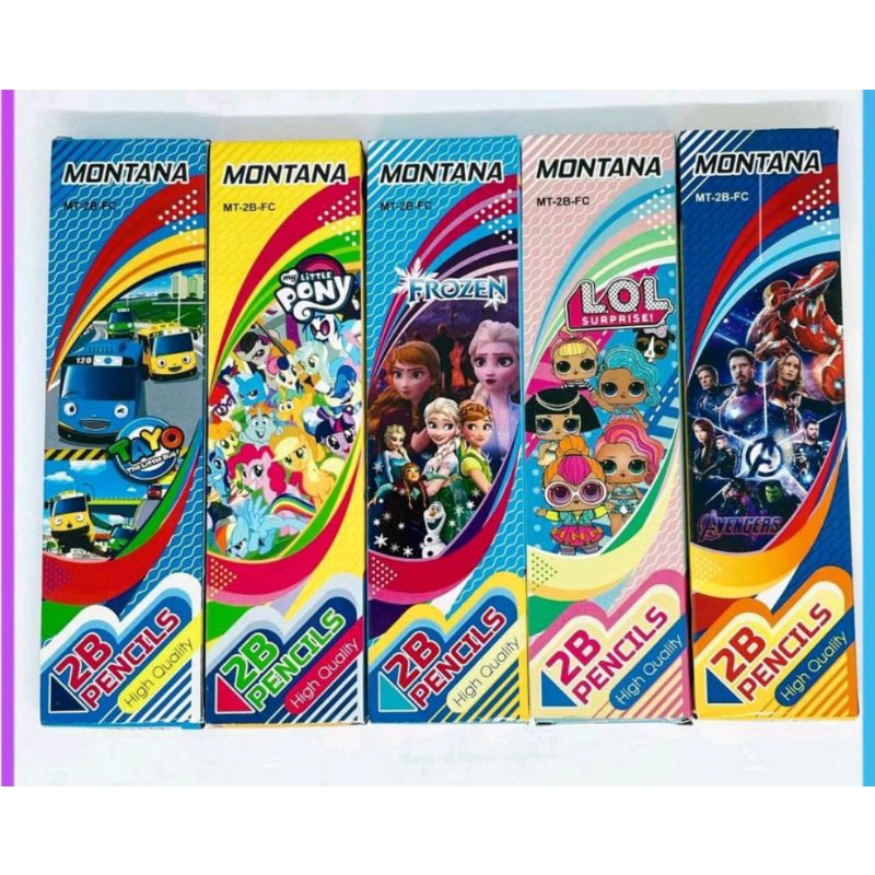 

Pensil 2B 12pcs (1kotak)