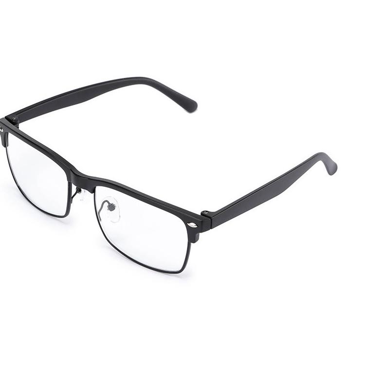 Best Product Kaca Mata Pria Wanita Santai Gaya Korean Classic Round Glasses Sugglases Frame Hitam K1