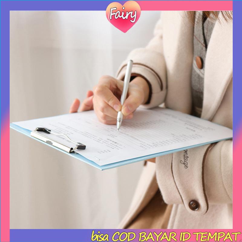 Papan jalan A4 Clipboard With Cover Stationary F