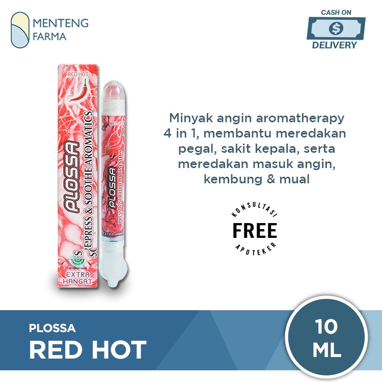 Plossa Minyak Angin Aromatherapy Red Hot