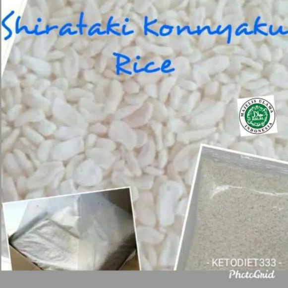 

Koder8R2d--Beras Shirataki Rendah Kalori uk 500gr Low Carbs Konnyaku Rice