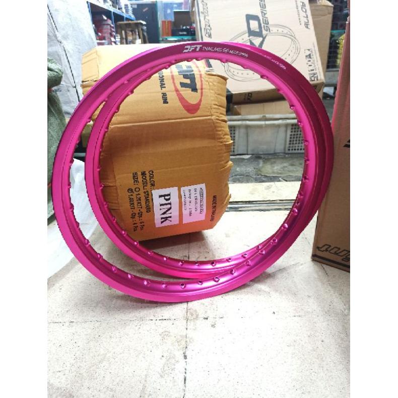 velg jari DFT Pro Thailand Pink Sepasang 140 ring 17