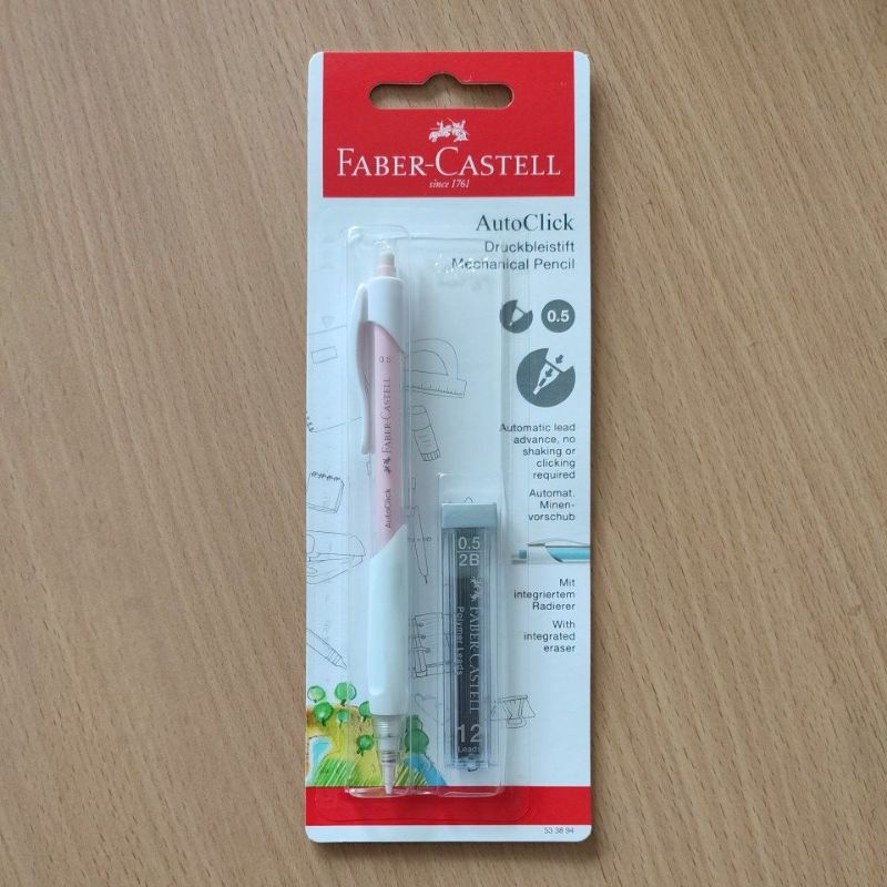 

H7Y Pensil Mekanik 0,5 Set Faber Castell 533894 AutoClick Mechanical Pensil 0.5