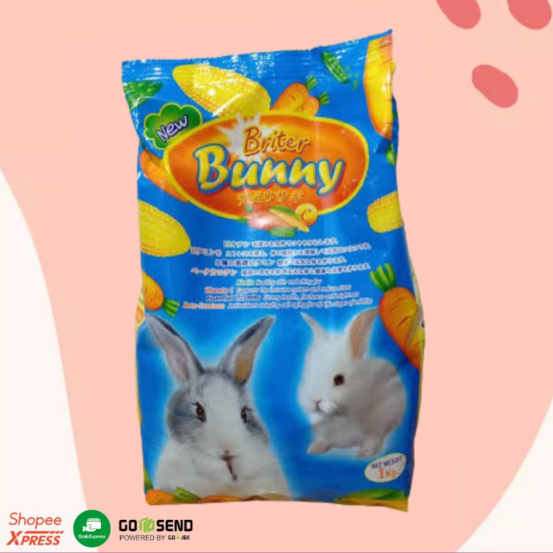 Briter Bunny Rabbit Food Carrot/Brokoli Makanan Kelinci Murah Sehat Berkualitas