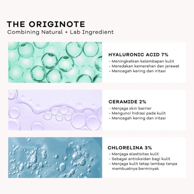 MFI - THE ORIGINOTE HYALUCERA MOISTURIZER GEL 50ML / PELEMBAB WAJAH UNTUK MEMPERBAIKI SKIN BARRIER DAN MENGHIDRASI KULIT