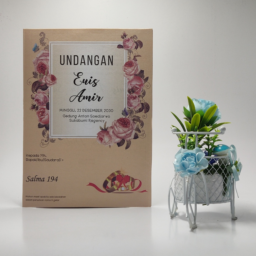 Kertas Blangko Undangan Salma 194 Murah