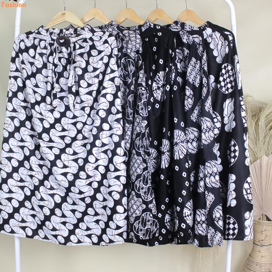 Siap Kirim Rok Klok Payung Motif Batik Batik Klasik Kekinian