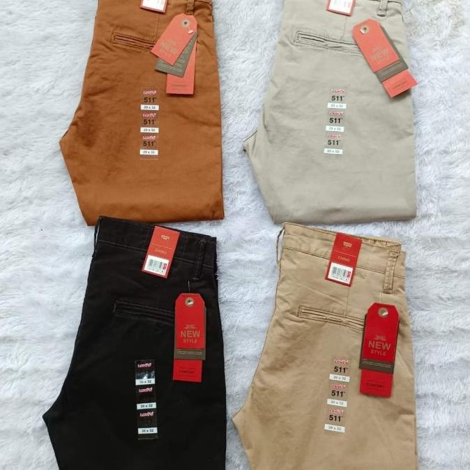 Levis 511 Chino Slim Fit - Celana Panjang Pria Raulina.Rey