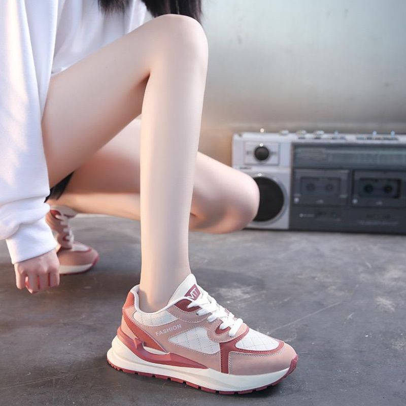 RYX - Dione Pale Sepatu Sneakers Tali Wanita Fashion Olahraga / Casual - Ori Import