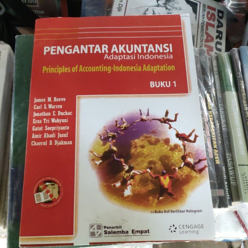 

PENGANTAR AKUTANSI ADAPTASI INDONESIA BUKU 1 buku pengantar akutansi penerbit Salemba Empat original