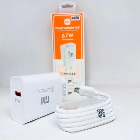 Travel Charger Quallcome 3.0 Quick Charge Xiaomi 27.5w Original Fast Charging