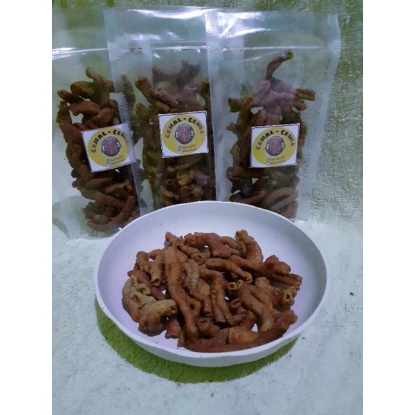 

kripik usus pedas / usus crispy pedas