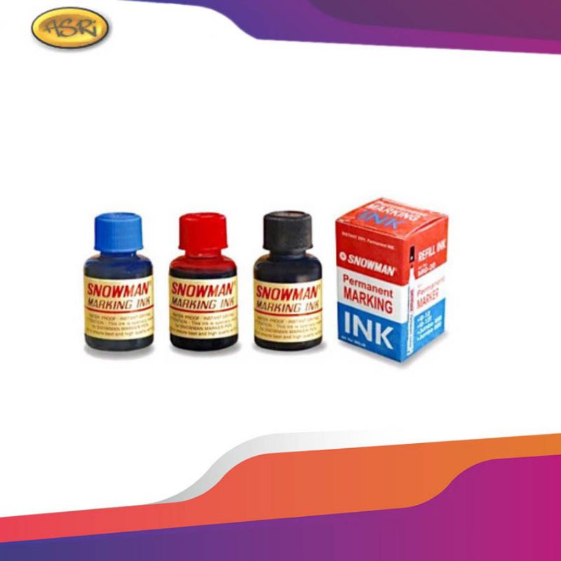 

Tinta Snowman Permanent Marker Refill Ink