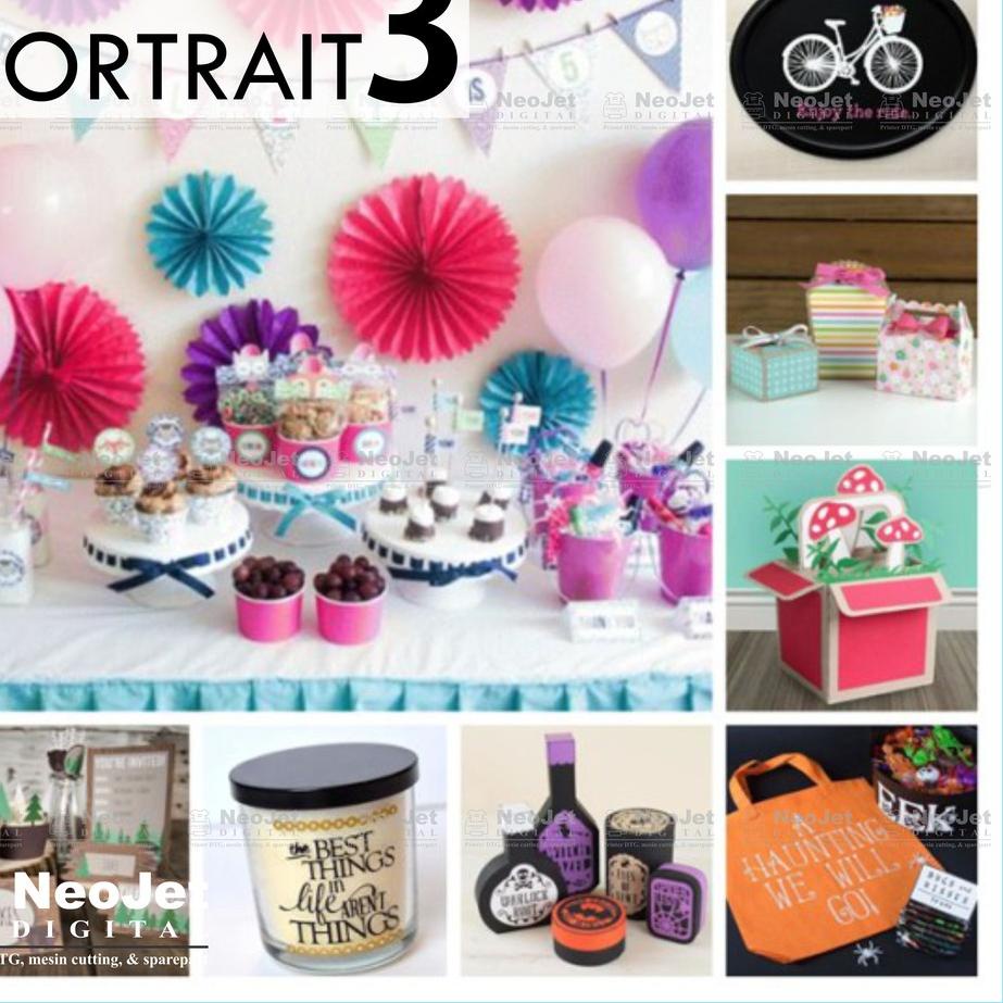 Paling dicari--Mesin Cutting Sticker Sablon Silhouette Cameo Mini Portrait