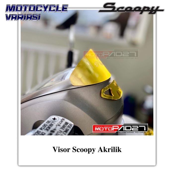 Garnish Visor Scoopy Prestige Garnis Topi Scoopy 2020 - 2022