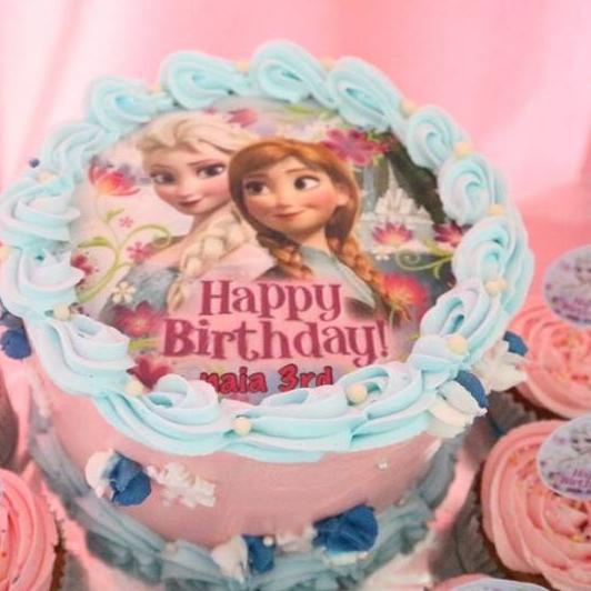 

COD✔️Cetak Edible Printing Foto Dekorasi Kue Tart Ulang Tahun Kertas Bisa Dimakan Karakter Kartun Gambar|KD2