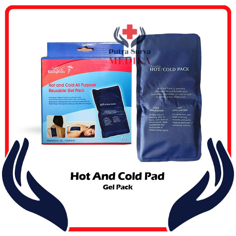 Hot &amp; Cold Pack Gel | Alat Kompres Bantal Panas Dingin