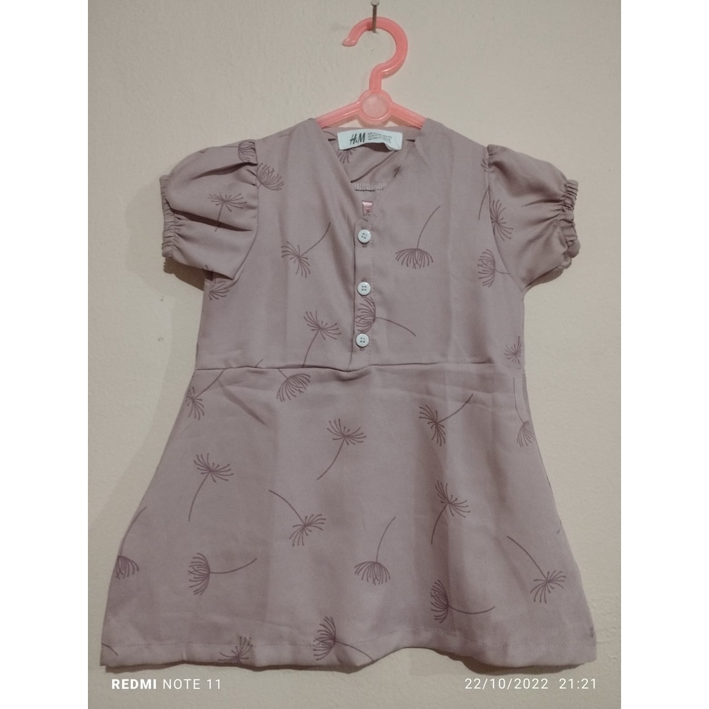 DRESS, BAJU ANAK BRANDED H&M, BAJU ANAK PEREMPUAN LUCU DAN CANTIK, DRESS H & M