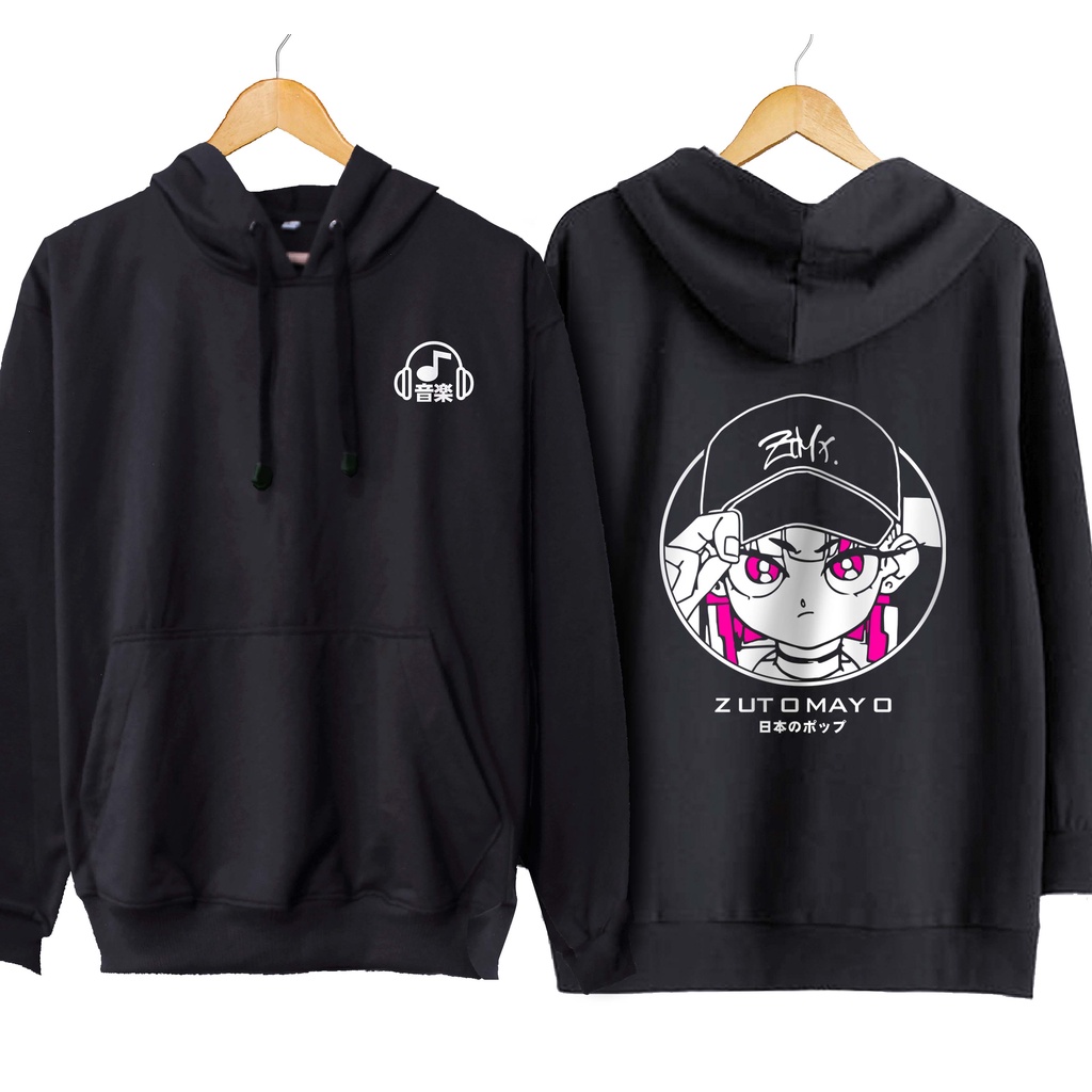 Jaket hoodie jumper japan music ZUTOMAYO - JPOP material cotton fleece