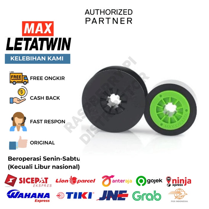Max Letatwin Ink Ribbon Ir-50B Ir50B Ir 50B For Lm-550A Lm550A Lm 550A