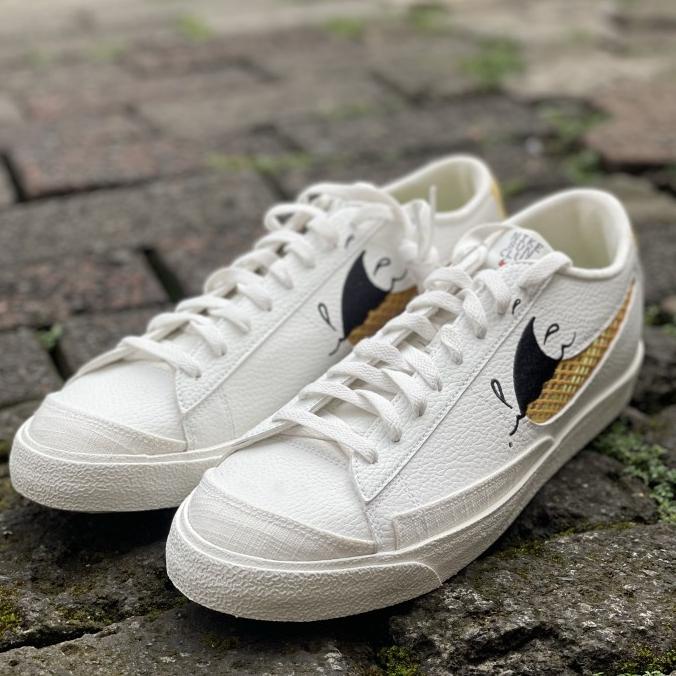NIKE BLAZER LOW 77 SE SEPATU SNEAKERS SIZE 47 BESAR BIG RAKSASA JUMBO SEF6546EW