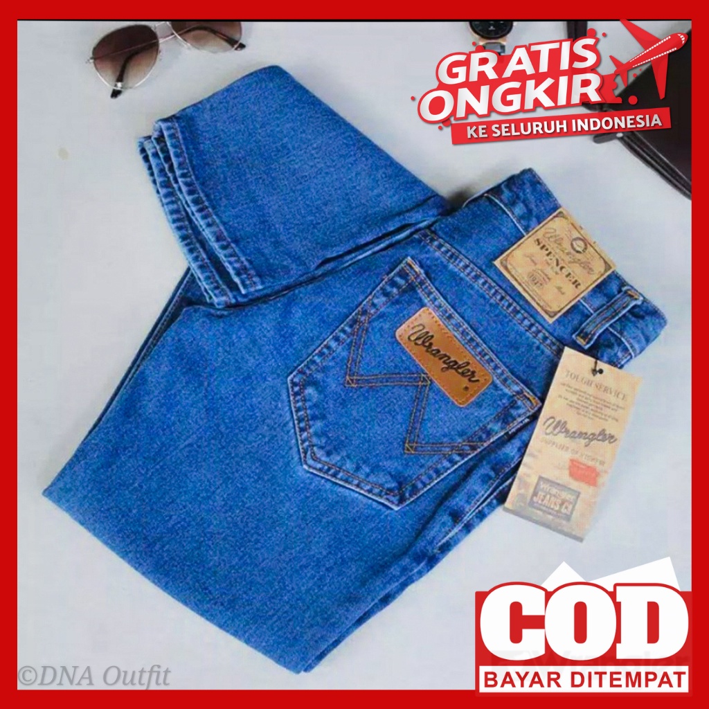 Celana Jeans Panjang Pria Wangler Grade Original Standart/Reguler Fit / Celana Jeans Pria Dewasa Sta