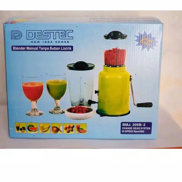 Blender Destec Blender 2 Tabung Blender Manual Blender Putar 2 tabung BMJ 205-B2 Blender Jus