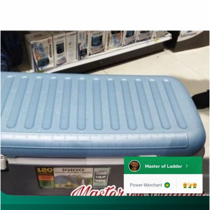 IGLOO COOLER BOX 114 LITER 120QT MAXCOLD COOLER