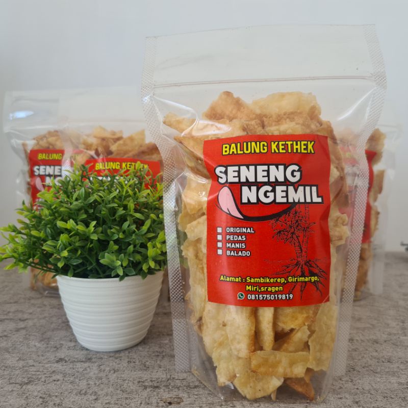 

Balung Ketek , Loncis, Magleng, Kripik Singkong