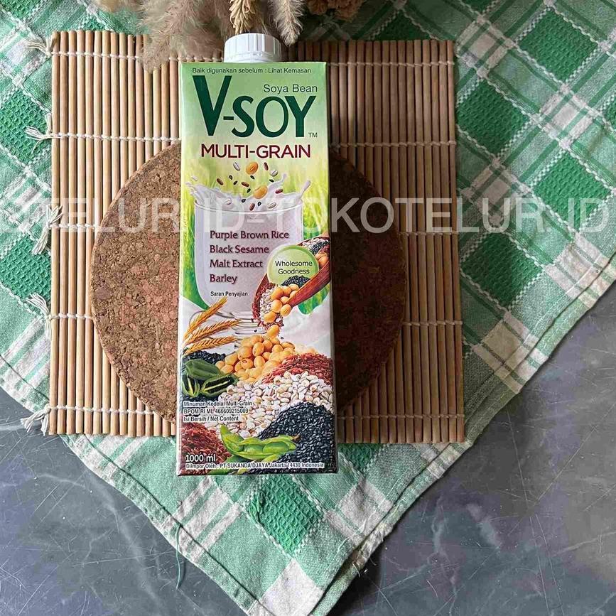 

COD✔️V-Soy - Susu Kedelai All Variant 1 Liter (VSoy Soya Bean Milk)|SQ8