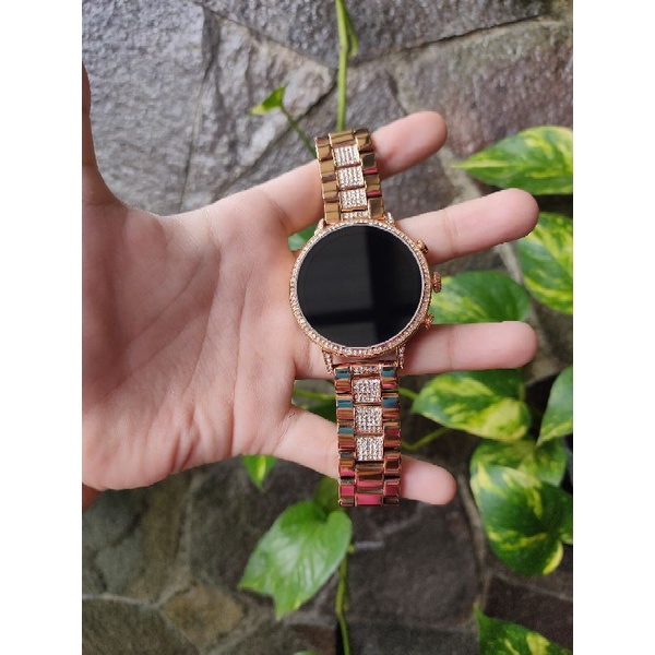 PRELOVED PL JAM FOSSIL SMARTWATCH SMART WATCH GEN 4 VENTURE HR ROSEGOLD ROSE GOLD RG BLINK FTW6011 F