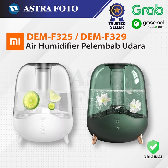 TERLARIS Xiaomi Deerma DEM F329 F325 Air Humidifier Pelembab Udara - Putih