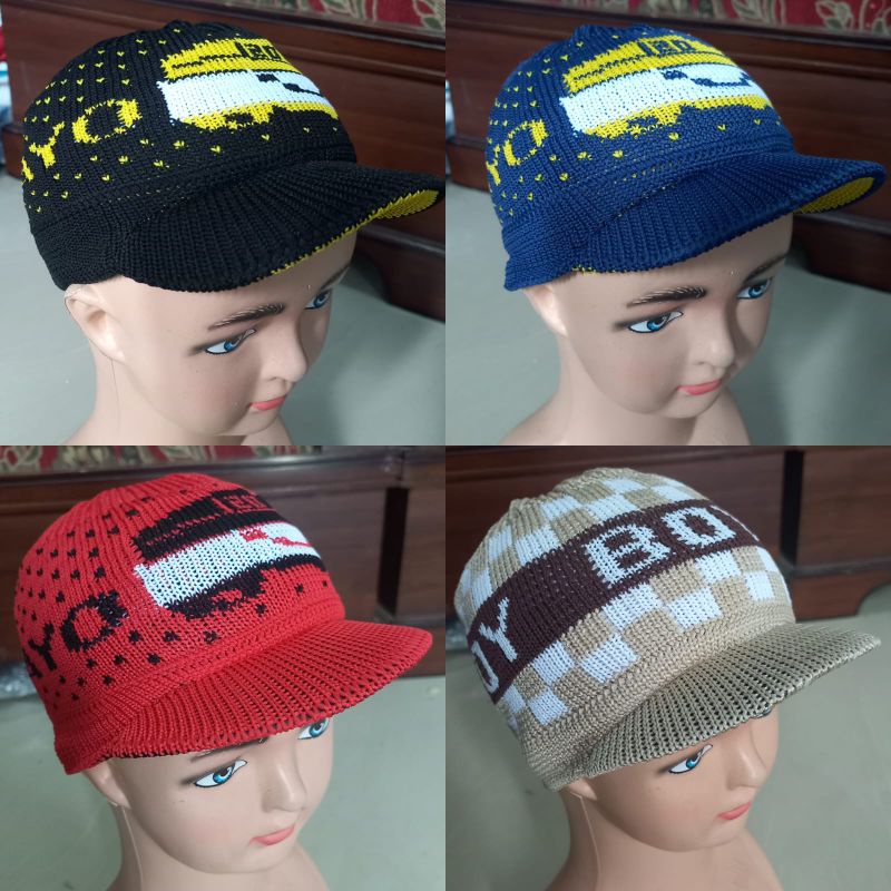 Topi Anak Rajut Karakter // Topi Rajut Anak Laki Laki