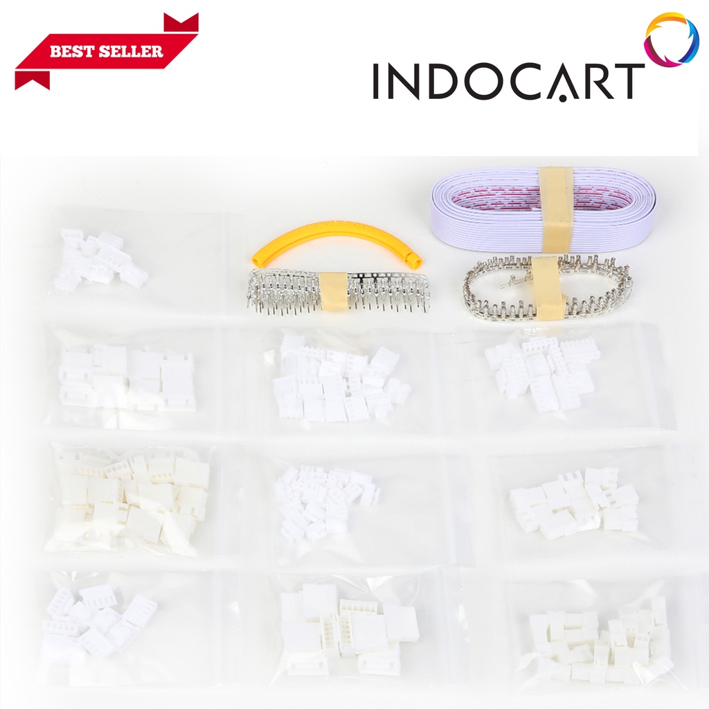INDOCART 3D Printer Jumper Wire Connector Kit Male Female
