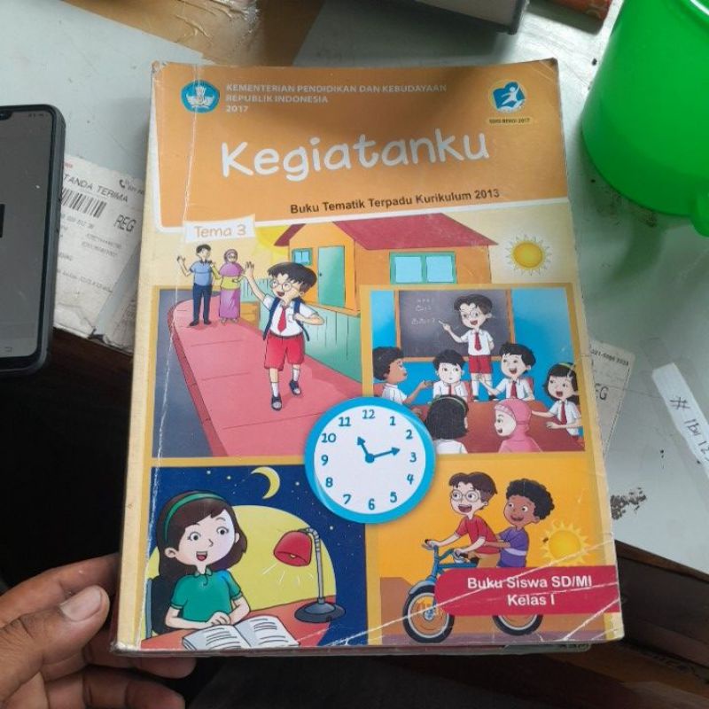 Jual Buku Tematik Terpadu Tema 3 Untuk Sd Mi Kelas 1 Bse Kemendikbud