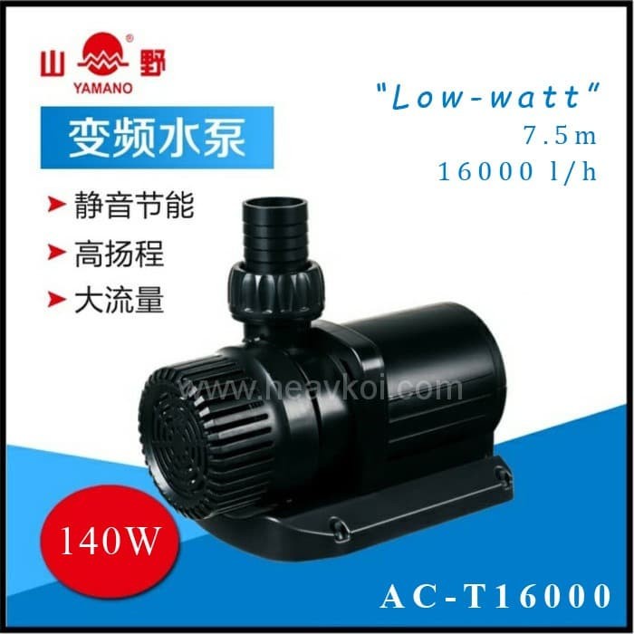 yamano AC-T16000 act 16000 submersible pump / pompa celup kolam