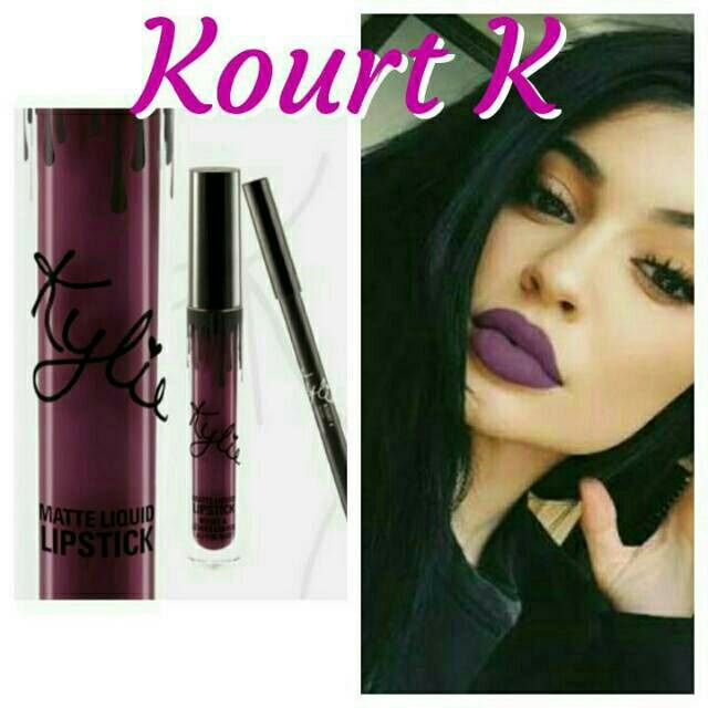 ORIGINAL Kylie Matte Liquid Lipstick &amp; Lip Liner Kourt K