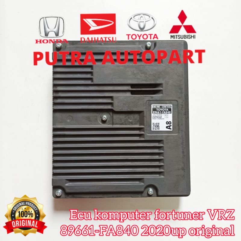 ecu komputer fortuner vrz diesel 89661-FA840 2020up original
