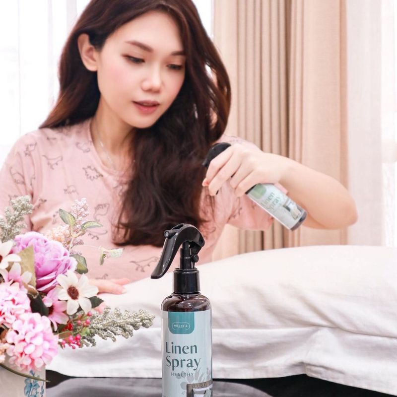 Jual LINEN SPRAY BY MILLENIA ORIGINAL MENGHILANGKAN KUTU KUMAN BAKTERI