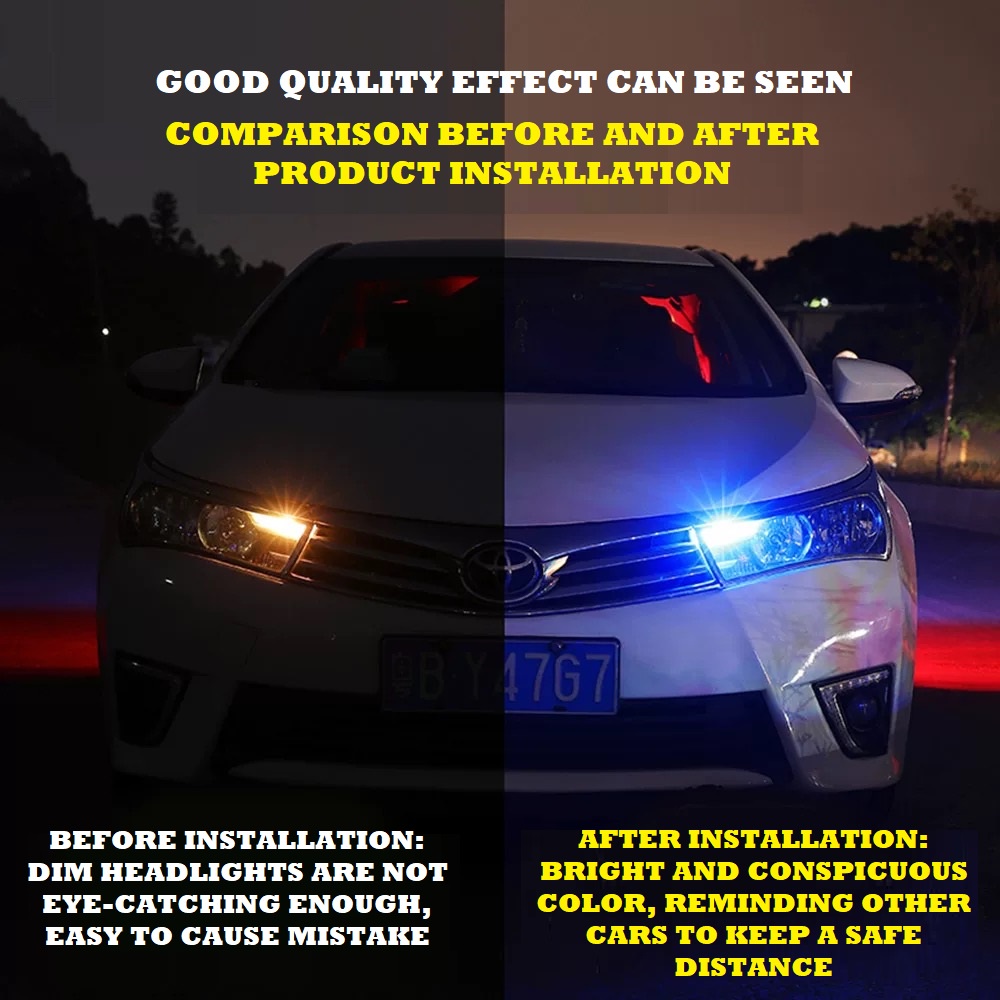 LUCKYMALL LAMPU LED SIGN SEIN KABIN KOTA T10 GEL JELLY SILICA HIGH QUALITY SUPER BRIGHT 5630 6 TITIK MATA STILL STROBO FLASH STANDBY CRYSTAL MOBIL MOTOR VARIASI