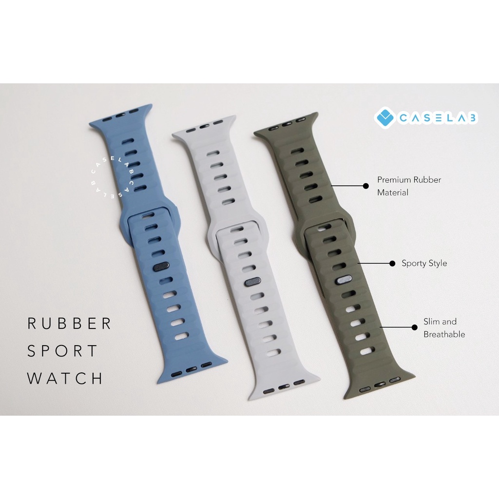 STRAP IWATCH SPIGEN PREMIUM RUBBER NEW VERSION STRAP IWATCH SE 1 2 3 4 5 6 7 8 ULTRA SE STRAP IWATCH