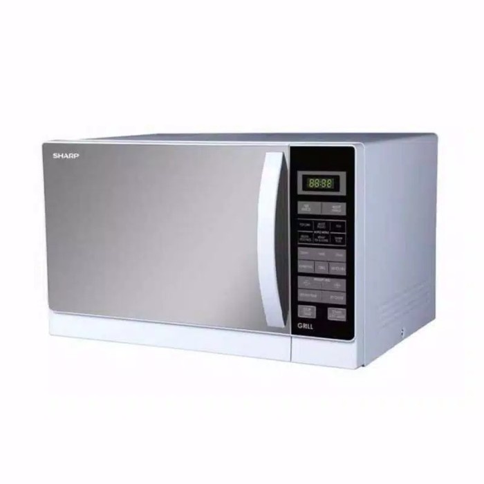 Microwave Microwave Sharp R728 With Grill Low Watt Warna Putih
