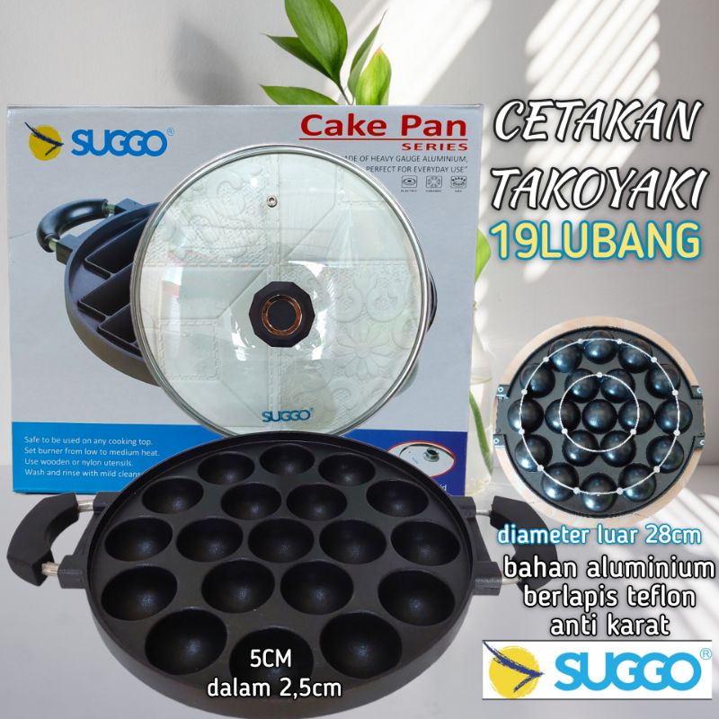 Cetakan Takoyaki 19 lubang